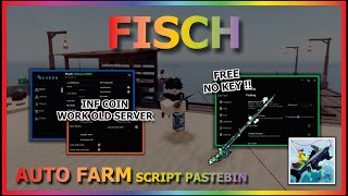 FISCH Script Pastebin 2024 AUTO FARM  UNLOCK ALL MAP  AUTO SELL  INFINITE COIN NO KEY 🐟 [upl. by Hiro]