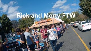 Szechuan Sauce Lines In Fairfax Co VA 2017 McDonalds Rick And Morty Fans [upl. by Ainola]