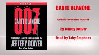 Jeffery Deaver talks about the audiobook CARTE BLANCHE [upl. by Ryder]