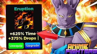 NEW TIMEDROP AURA “Eruption” In Anime Fighters [upl. by Adnuahs]