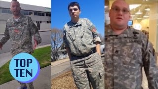 Top 10 Stolen Valor Moments [upl. by Anson]