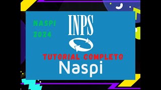 Come richiedere la NASPI 2024  Tutorial ITA [upl. by Nnednarb]