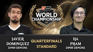 Quarterfinal  Javier Domínguez vs Ha Pham  Standard  MTGWorlds [upl. by Einolem154]