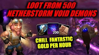 500 NETHERSTORM VOID DEMONS WORLD OF WARCRAFT THE BURNING CRUSADE CLASSIC GOLD FARM [upl. by Campy]