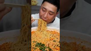 ASMR DELICIOUS SPICY NOODLES 🔥😍 [upl. by Mikkel]