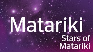 The Stars of Matariki  Matariki [upl. by Honig]