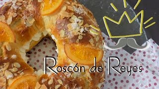 ROSCÓN DE REYES MUY FÁCIL  Recetas de navidad [upl. by Loella]