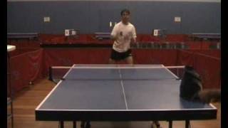 Topspin Against Topspin  Table Tennis [upl. by Lehte]