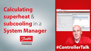 How to build a superheat subcooling calc in AKSM 800  Technical support for supermarket controls [upl. by Yltneb]