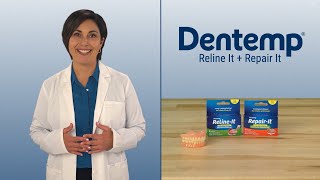 The Ultimate Denture Duo From Dentemp RelineIt amp RepairItNoURL [upl. by Carmina]