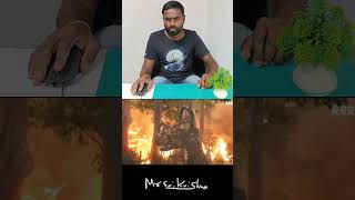 RRR movie NTR real bike VFX  Mr Sai Krishna [upl. by Line493]