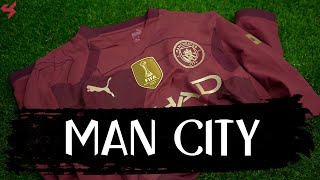 Puma Manchester City Haaland 202425 UltraWeave Third Jersey Unboxing  Review [upl. by Atsillak]