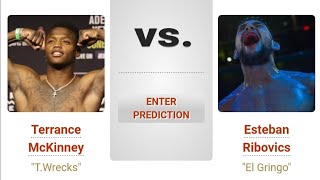 Terrance McKinney VS Esteban Ribovics  UFC Fight Night Preview amp Picks  Pinoy Silent Picks [upl. by Eusebio]