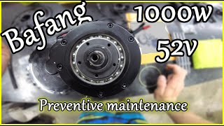 Bafang BBSHD 1000w 52v Mid drive Ebike motor  Unboxing and preventive maintenance EP1 [upl. by Ayrolg234]