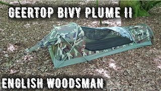 Geertop Bivy Tent Plume ll full review and showing the changes from the last year madel [upl. by Bal617]