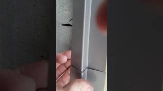 Base trim install tips on Pole Barn [upl. by Acitel]