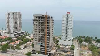 Volando en DroneMAVIC 2 ZOOM 4K  SALGUERO BEACHAPARTAMENTOS PLAYA SALGUEROSANTA MARTACOL [upl. by Adnilam]