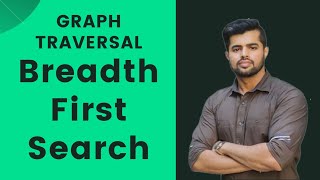 BFS Breadth First Search  Graph Traversal  Data Structure [upl. by Llennej813]