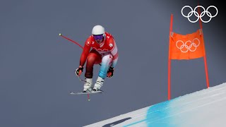 Alpine Skiing Beijing 2022  Mens downhill highlights [upl. by Ibor]