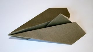 Origami  Aéroplane traditionnel Senbazuru [upl. by Joseito]