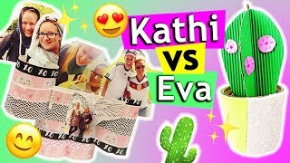 DIYs mit Dingen die jeder Zuhause hat  einfach schnell amp günstig EVA vs KATHI Challenge 211 [upl. by Danzig]