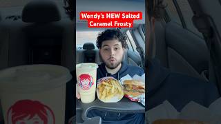 Wendy’s NEW Salted Caramel Frosty wendys foodreview [upl. by Aura]