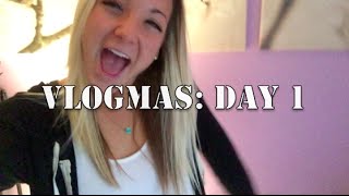 VLOGMAS DAY 1 College Procrastination ampPooky [upl. by Alyse]