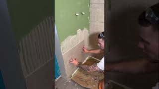 How to retile shower walls [upl. by Llimaj]