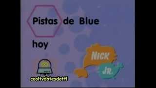 Promo 2 de Las pistas de Blue  Nick Jr  Nickelodeon Latinoamerica 19962005 [upl. by Denbrook]