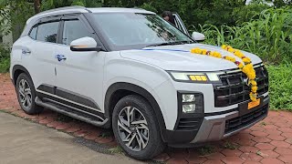 New Hyundai Creta SX 2024  Facelift Model  Detailed Review  Price Mileage Specifications [upl. by Nednyl]