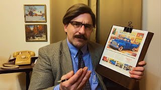 The Vintage Truck Salesman 1950s 🛻ASMR Role Play [upl. by Delfeena581]