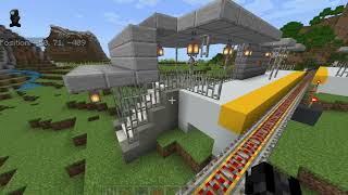 Minecraft Rail System Episode 5 MBTAs Fairmount Line [upl. by Jacqueline]