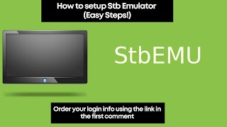 How to setup Stb Emulator  Easy steps 2024 [upl. by Dahij549]