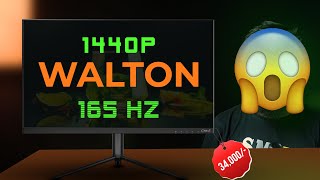 Walton 2k Gaming Monitor । Bangla Review WD27GI07। দামে বেশী কিন্তু মানে কেমন  🙂 [upl. by Zumstein]