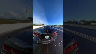 Drag Race 2023 Corvette Z06 vs Cleetus McFarlands Porsche Turbo S [upl. by Latimer]