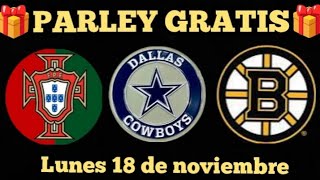 Pronosticos Deportivos 18112024🔥 HOY ABRIR LA SEMANA EN POSITIVO GRATIS NBA NHL NFL [upl. by Raveaux]