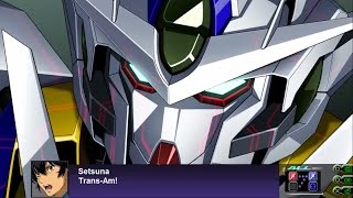 Super Robot Wars Z3 Tengoku Hen  Gundam 00 QanT All Attacks English Subs [upl. by Ximena]