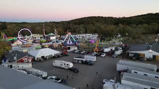 Topsfield Fairgrounds 2022 Sky view [upl. by Pollitt950]