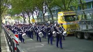 Trompetterkorps der Koninklijke Marechaussee  Prinsjesdag Den Haag 2016 [upl. by Elodea479]