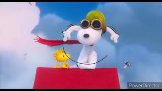 The Peanuts Movie 2015 Final Battle Scene PAL Speed [upl. by Ahsima813]