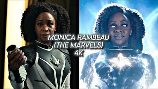 monica rambeau scenepack 4k the marvels [upl. by Ahsa]