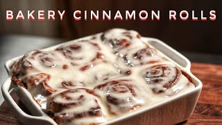 Bakery Cinnamon Rolls [upl. by Etteve]