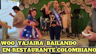 Yajaira Baila En Un Restaurante Colombiano Junto A Anita Y MouniersHairFashion 😱 [upl. by Hadlee]