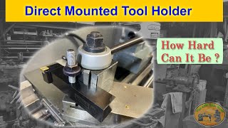 Direct Mount Insert Tool Holder Modification [upl. by Anivram]