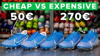 CHEAP vs EXPENSIVE  All Nike Mercurial boots explained Elite Pro Academy or Club [upl. by Roxi]