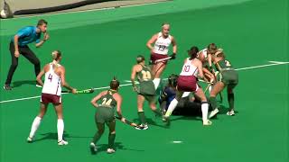 William amp Mary Field Hockey TV Highlight Melt vs Harvard [upl. by Quinn]