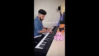 Canon in D on Piano 🎹 [upl. by Kylstra]