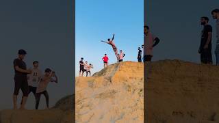 Stall back 😱 yaar dil da pakka viralvideos gymnatics subscribe stunt parkur [upl. by Dijam220]