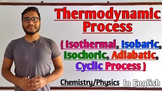 Thermodynamics Processes Isothermal Isobaric Isochoric Adiabatic amp Cyclic GTSCIENCETUTORIAL [upl. by Llener]