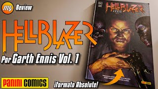 😈Hellblazer por Garth Ennis Vol 1 Panini Cómics Absolute Edition Review ¿Vale la pena💀 [upl. by Abbotsun]